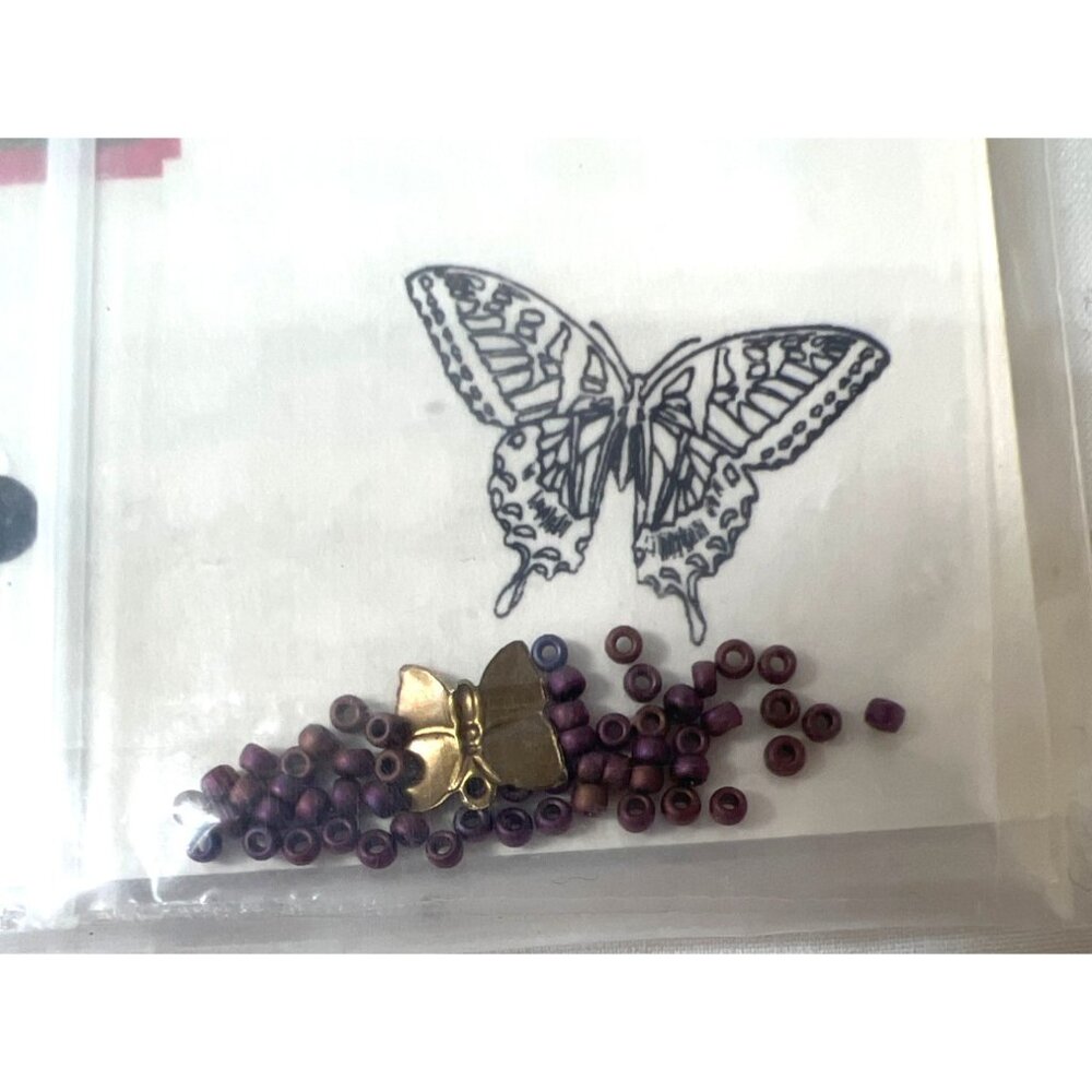 Lavender Wings Counted Thread Designs Spring Morning Pattern - Picture 3 of 4